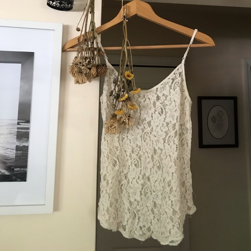 Boho Silk Lace Tank